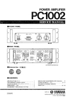 Yamaha PC-1002 - Service Manual 